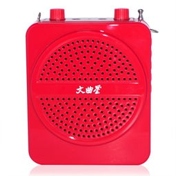 文曲星k5 多功能擴(kuò)音器 便攜式數(shù)碼小音箱 教學(xué)專用導(dǎo)游教師小蜜蜂擴(kuò)音器 收音u盤tf卡 錄音喇叭耳麥掛腰 紅音箱產(chǎn)品圖片2